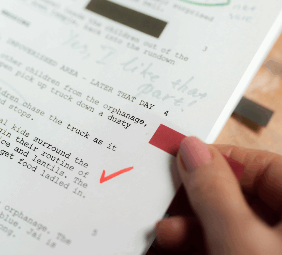 Servizio di editing di La Penna Rossa di Beatrice Valenti.